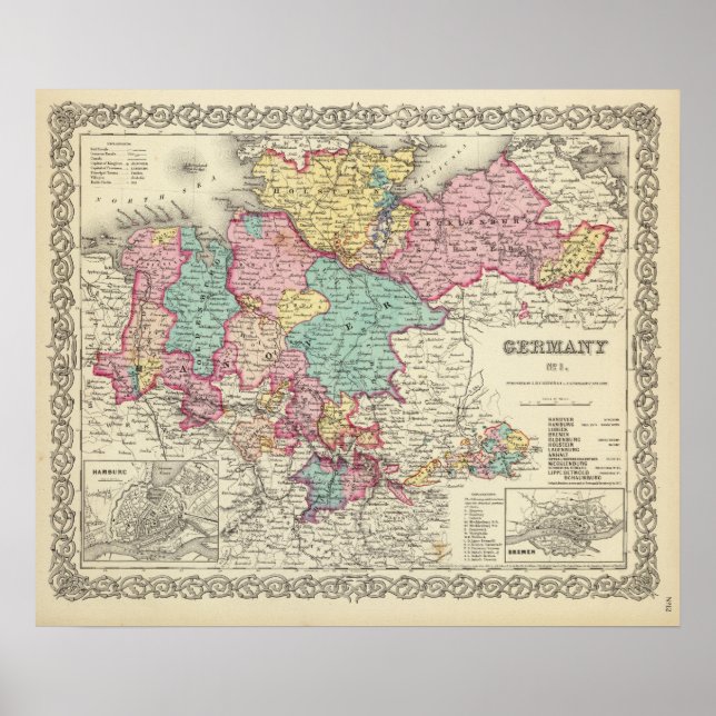 Norddeutschland 2 poster (Vorne)
