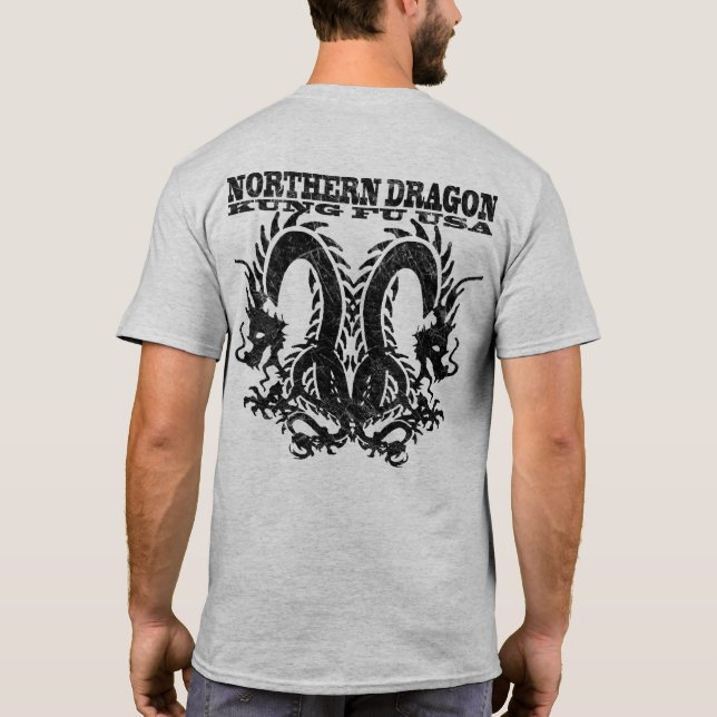 Norddrache Kung Fu USA T-Shirt (Rückseite)
