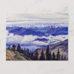 Norden - Gebirge aus Narkanda bei Simla Postkarte