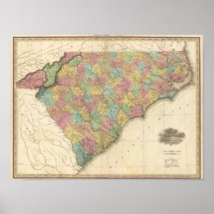 Norden und South Carolina 2 Poster