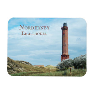 Norderney Lighthouse East Frisian Islands, Deutsch Magnet