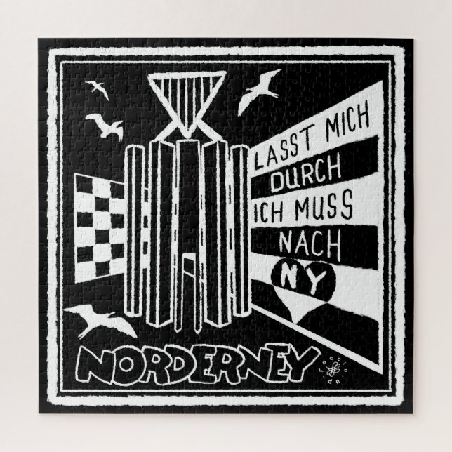 Norderney Puzzle (Vertikal)