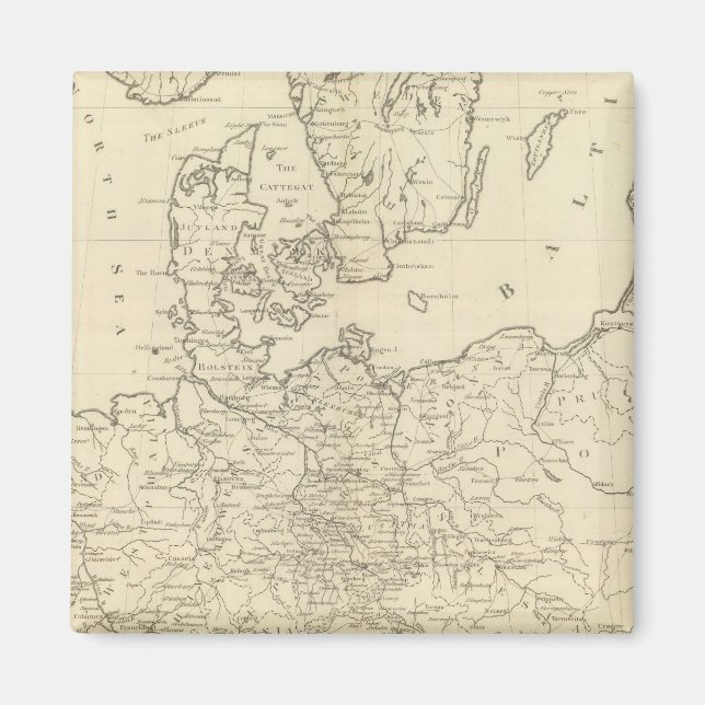 Nordeuropa Magnet (Vorne)