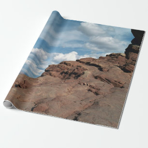 Nordfenster-Bogen-Utah-Wüsten-LandschaftsFoto Geschenkpapier