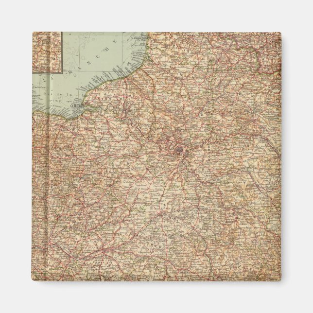 Nordfrankreich 3234 magnet (Vorne)
