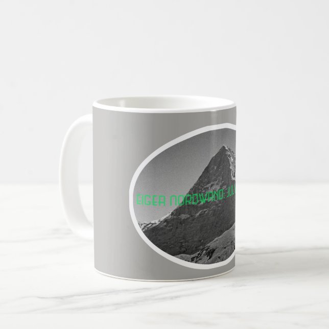 Nordfront Eiger Mountain Kaffeetasse (Vorderseite Links)