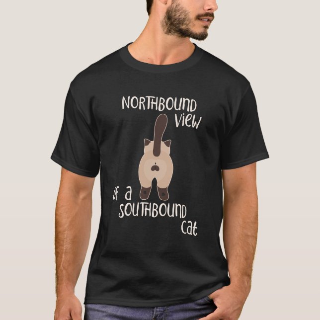 Nordgebundene Katze für Cat Lovers und Funny Cat H T-Shirt (Vorderseite)