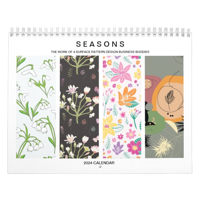 Nordhalbkugel 2024 Saisonkalender Kalender (Titelbild)