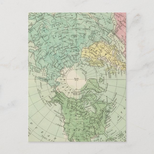 Nordhalbkugel 3 postkarte (Vorderseite)