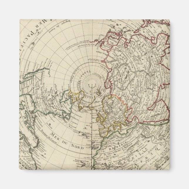 Nordhalbkugel Magnet (Vorne)