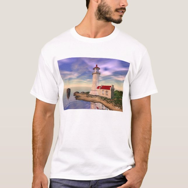 Nordhauptleuchtturm T-Shirt (Vorderseite)