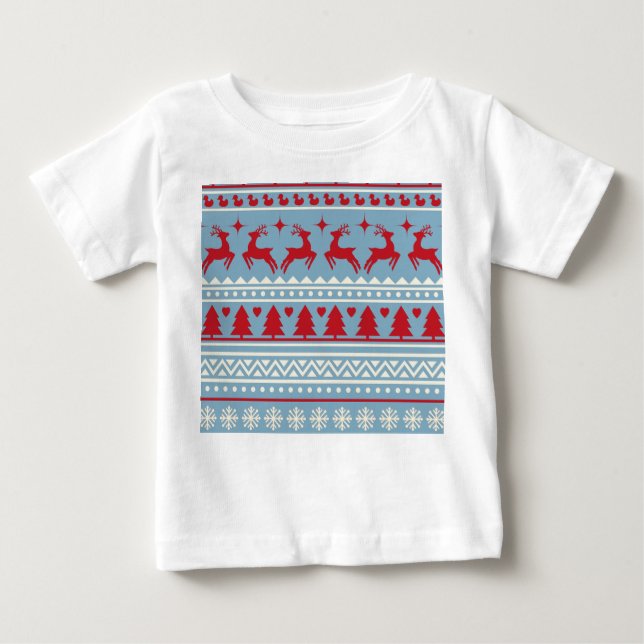 Nordic Baby Christmas Kleinkind Shirt - Skandinavi (Vorderseite)