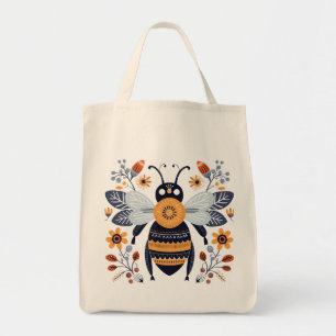 Nordic Bee Tote Bag Tragetasche