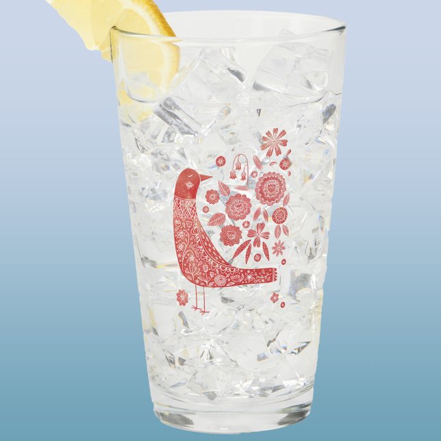 Nordic Bird Glas (Scandinavian bird glass tumbler)