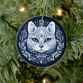 Nordic Cat Ornament