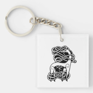 Nordic/Celtic Reh Schlüsselanhänger