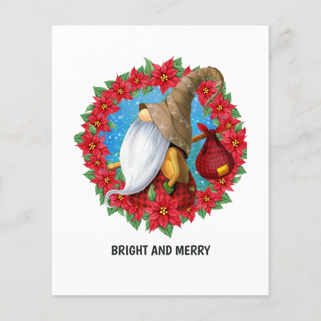 Nordic Christmas Gnome Flyer (Vorne)