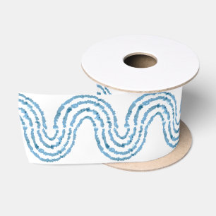 Nordic Collection Omphalodes Blue Satinband