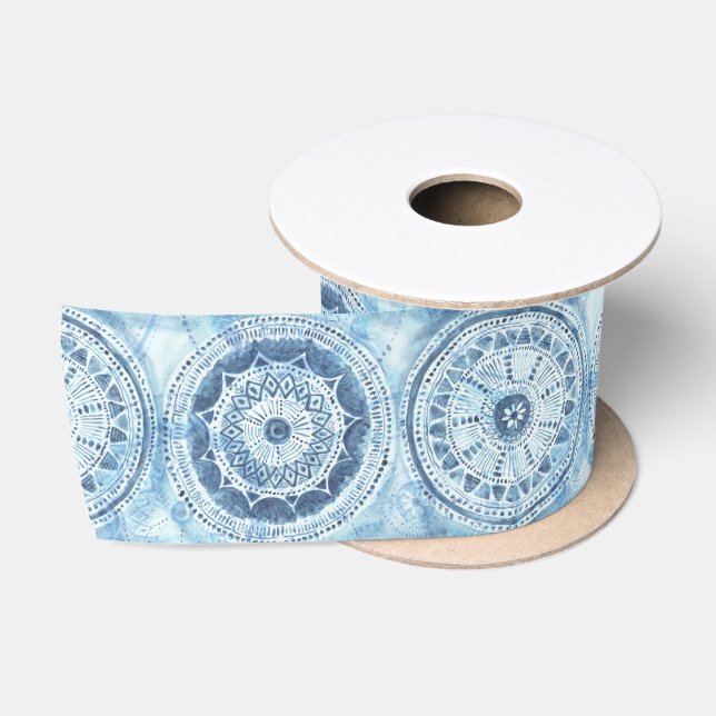 Nordic Collection Omphalodes Blue Satinband (Spule)