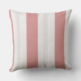 Nordic Cottage Streifen – Rosé & Nebel Kissen