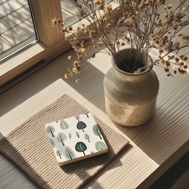 Nordic Forest Stone Untersetzer (Von Creator hochgeladen)