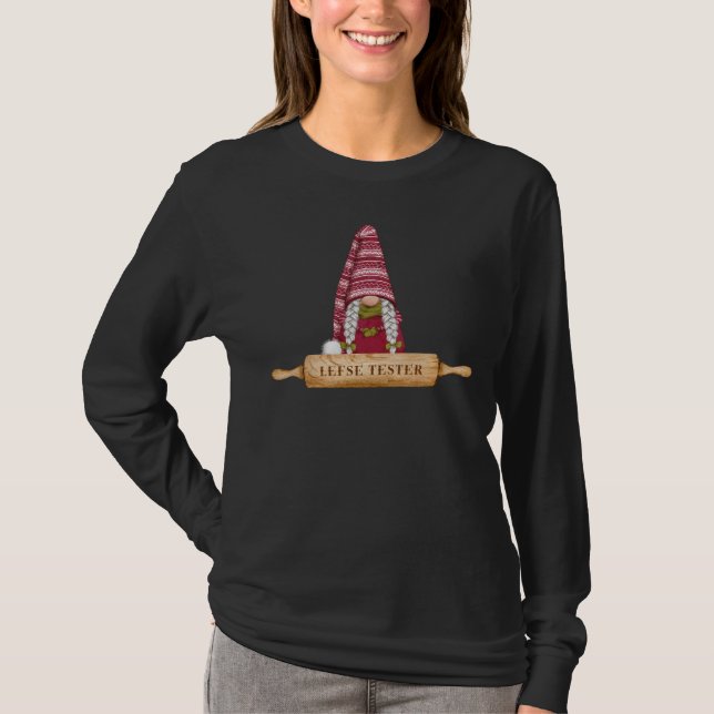 Nordic Gnome | Lefse Tester T-Shirt (Vorderseite)