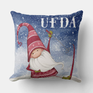 Nordic Gnome Ufda Weihnachten Kissen