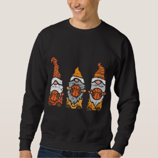 Nordic Gnomes Basketball Baller Tomte Nisse Sweatshirt