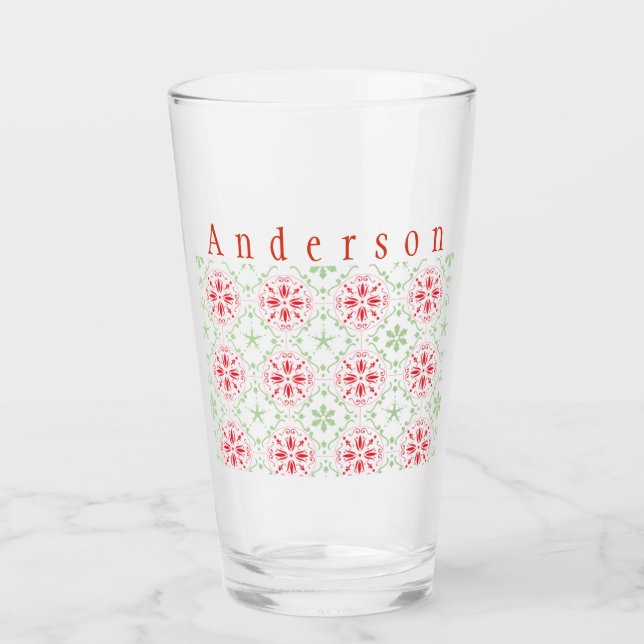 Nordic Holiday Glass Glas (Vorderseite)