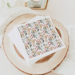 Nordic Holiday Paper Napkins Scandi Christmas Deh Serviette
