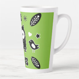 Nordic Horse Folk Art Gift Milchtasse