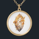 *~* Nordic Künstlerisch RUNE AP87 VIKING Inspirier Vergoldete Kette<br><div class="desc">(In AP87 nach den Dingen Viking oder AP40 für ähnliche Objekte suchen ) - NECKLACE . Das Bild ist groß, also können Sie es auf jedes ZAZZLE-PRODUKT übertragen. JEWELRY WITH INTENTION (R) - kreieren Sie Ihre eigene Absicht. Nutzen Sie dieses coole künstlerische künstlerische, moderne und Vintage Soul, das Kunstwerke erreicht,...</div>