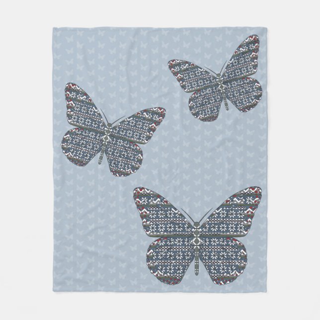 Nordic Monarch Fleece Blanket (Vorderseite)