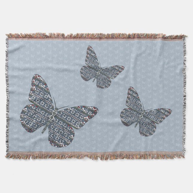 Nordic Monarch Throw Blanket Decke (Vorderseite)