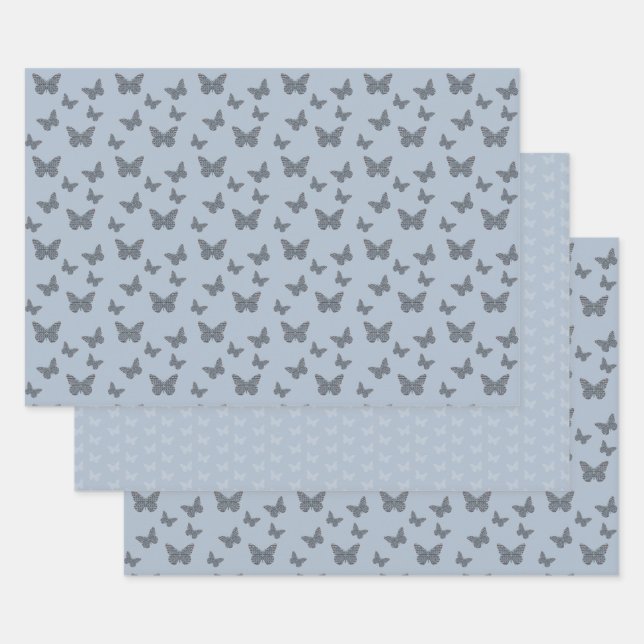 Nordic Monarch Wrapping Paper Set Geschenkpapier Set (Set)