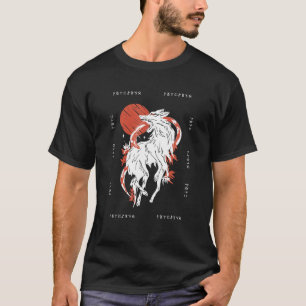 Nordic Norse Wolf Pattern Hunde Liebhaber und Wolf T-Shirt