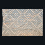 Nordic pastellfarben traditionelles Muster Geschirrtuch<br><div class="desc">Traditionelles nordisches Pastellmuster mit Elementen aus dem lettischen Lielvarde-Gürtel</div>