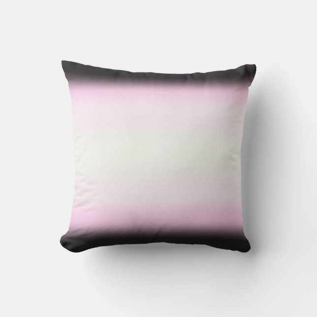 Nordic Pink Black|Pink|White Kissen (Vorderseite)