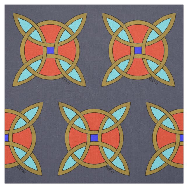 Nordic Protection from Witchcraft or Witch's Knot Stoff (Muster)