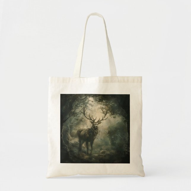Nordic Samhain Tragetaschen - Stag Design (Vorne)