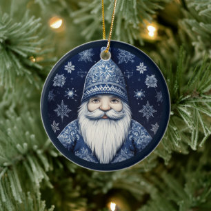 Nordic Santa Ornament