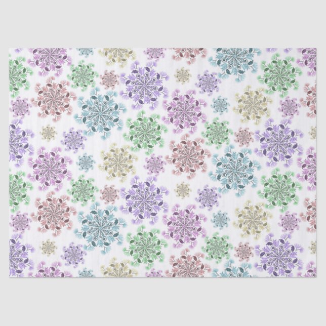 Nordic Snow Garden  Seidenpapier (Vorderseite)