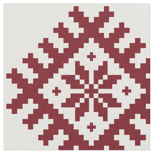 Nordic Star Stoff (Nahaufnahme)