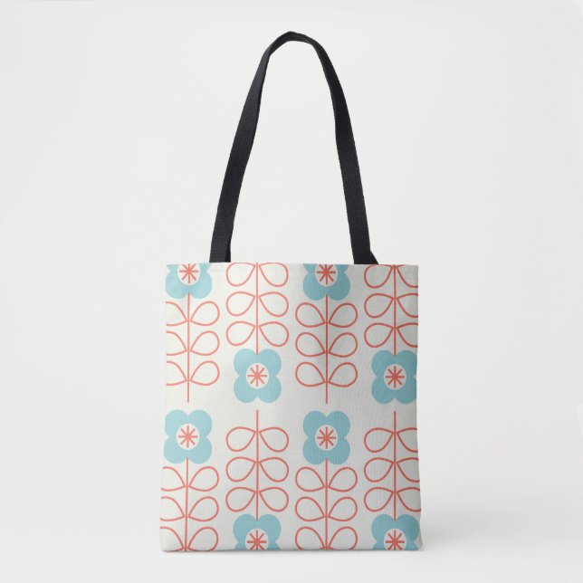 Nordic Style Geometric Floral Vintag. (Vorderseite)