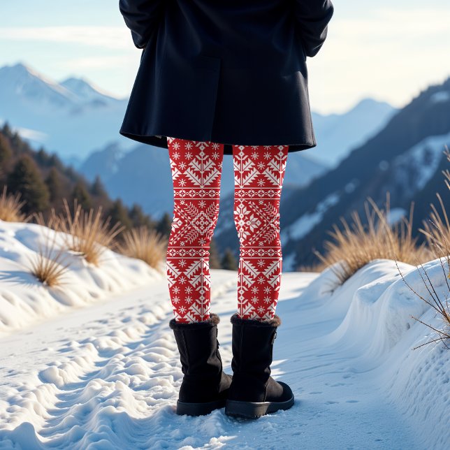 Nordic Sweater Pattern Leggings (Von Creator hochgeladen)
