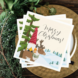 Nordic Trek Frohe Weihnachten Serviette