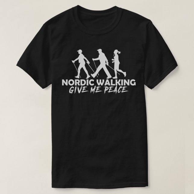 Nordic Walking 1 T-Shirt (Design vorne)