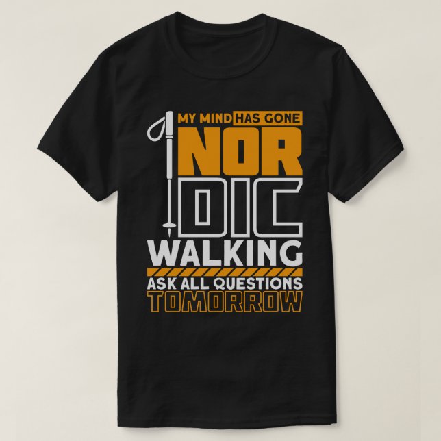 Nordic Walking 4 T-Shirt (Design vorne)