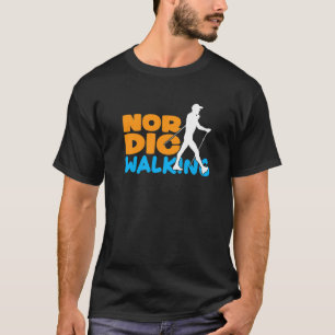 Nordic Walking I Sport Nordic-Walking-Stöcke Trekk T-Shirt