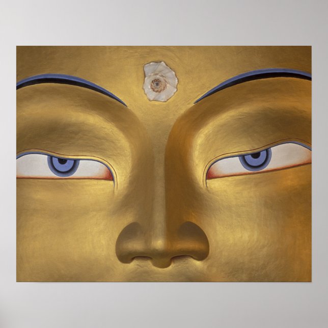 Nordindien, Ladakh, Thikse Gompa Poster (Vorne)